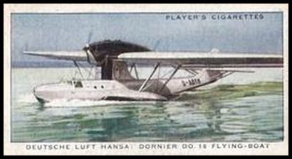 16 Deutshe Luft Hansa Dornier Do.18 Flying Boat